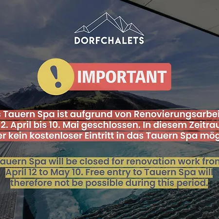 Dorfchalets & - In Centre Including Free Entry Tauern And Summer Card アパート