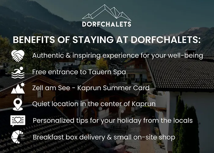Dorfchalets & - In Centre Including Free Entry Tauern And Summer Card カプルーン